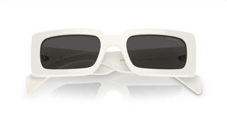 Prada PR A07S women White Geometric Sunglasses