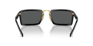 Prada PR A11S men Black Geometric Sunglasses