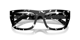 Prada Pr A17v Women Black Geometric Eyeglasses