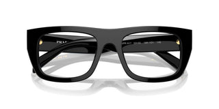 Prada Pr A17v Women Black Geometric Eyeglasses