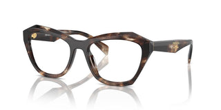 Prada Pr A20v Women Havana Geometric Eyeglasses