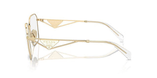 Prada PR A51V women Gold Geometric Eyeglasses