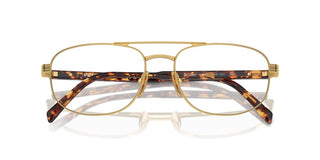 Prada Pr A56v Men Gold Round Eyeglasses