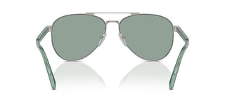 Prada Pr A58s Men Silver Pilot Sunglasses