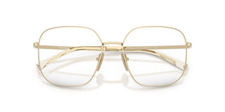 Prada Pr A59v Women Gold Geometric Eyeglasses