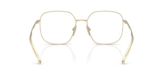 Prada Pr A59v Women Gold Geometric Eyeglasses