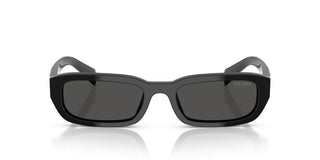 Prada Pr B06s Women Black Rectangle Sunglasses