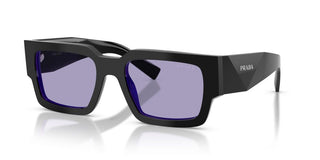 Prada Pr B17s Men Black Rectangle Sunglasses