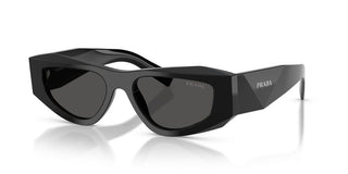 Prada Pr B19s Men Black Squared Sunglasses
