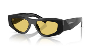 Prada Pr B19s Men Black Squared Sunglasses