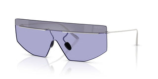Prada Pr B55s Men Silver Geometric Sunglasses