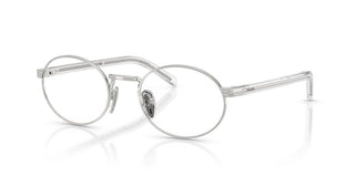 Prada Pr B55v Women Silver Round Eyeglasses