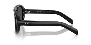 Prada PR C05S women Black Shield Sunglasses