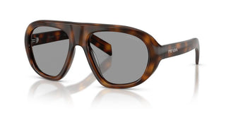 Prada PR C05S women Havana Shield Sunglasses