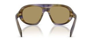 Prada PR C05S women Green Shield Sunglasses