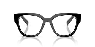 Prada PR C06V women Black Oval Eyeglasses