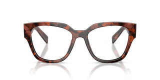 Prada PR C06V women Havana Oval Eyeglasses