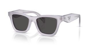 Prada PR C07S women Grey Squared Sunglasses