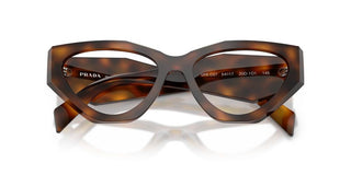 Prada PR C07V women Havana Cat Eye Eyeglasses