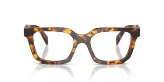 Prada PR C08V women Havana Squared Eyeglasses
