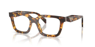 Prada PR C08V women Havana Squared Eyeglasses