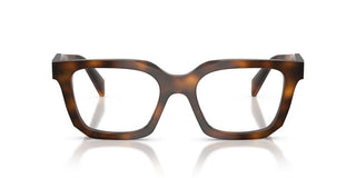 Prada PR C08V women Havana Squared Eyeglasses