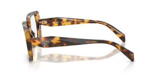 Prada PR C09V women Havana Rectangle Eyeglasses