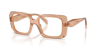 Prada PR C09V women Brown Rectangle Eyeglasses