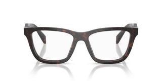 Prada PR C10V women Havana Squared Eyeglasses