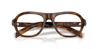 Prada Pr C12v Women Havana Pilot Eyeglasses