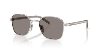 Prada PR C50S men Silver Geometric Sunglasses