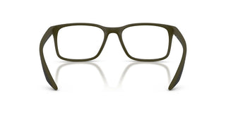 Prada Linea Rossa Ps 08rv Men Green Squared Eyeglasses