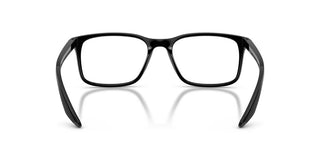 Prada Linea Rossa Ps 08rv Men Black Squared Eyeglasses