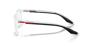 Prada Linea Rossa Ps 08rv Men Transparent Squared Eyeglasses