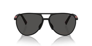 Prada Linea Rossa Ps 53zs Men Black Pilot Sunglasses