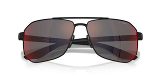 Prada Linea Rossa Ps A53s Men Black Pilot Sunglasses