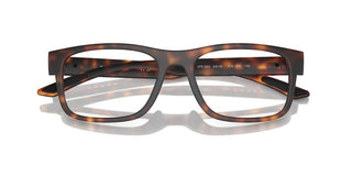 Prada Linea Rossa Ps  04qv Men Havana Rectangle Eyeglasses