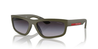 Prada Linea Rossa Ps  05zs Men Green Rectangle Sunglasses