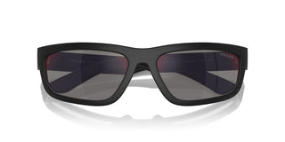 Prada Linea Rossa Ps  05zs Men Black Rectangle Sunglasses