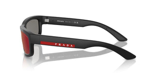 Prada Linea Rossa Ps  05zs Men Black Rectangle Sunglasses