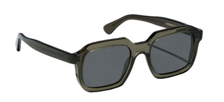 L.g.r Raffaello Men Green Geometric Sunglasses