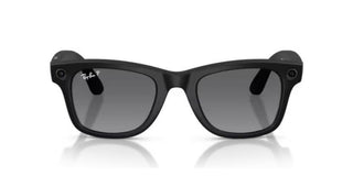 Ray-ban Ray-ban Meta Rw 4012 Wayfarer Unisex Black Squared Sunglasses