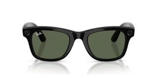 Ray-ban Ray-ban Meta Rw 4012 Wayfarer Unisex Black Squared Sunglasses