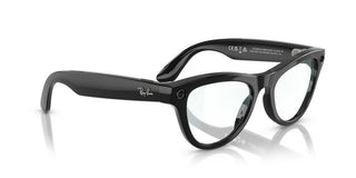 Ray-ban Ray-ban Meta Skyler Rw 4010 Unisex Black Cat Eye Sunglasses