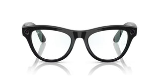 Ray-ban Ray-ban Meta Skyler Rw 4010 Unisex Black Cat Eye Sunglasses