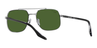Ray-Ban RB 3699 unisex Silver Pilot Sunglasses