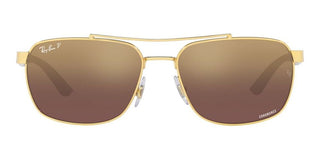 Ray-Ban RB 3701 men Black Squared Sunglasses