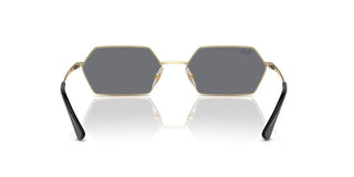Ray-ban Rb 3728 Unisex Gold Squared Sunglasses