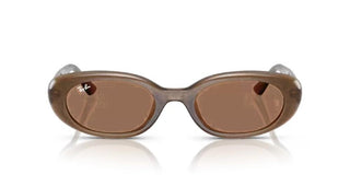 Ray-Ban RB 4441D unisex Brown Visor Sunglasses