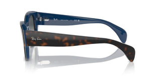 Ray-ban Rb 7681s Unisex Havana Cat Eye Sunglasses